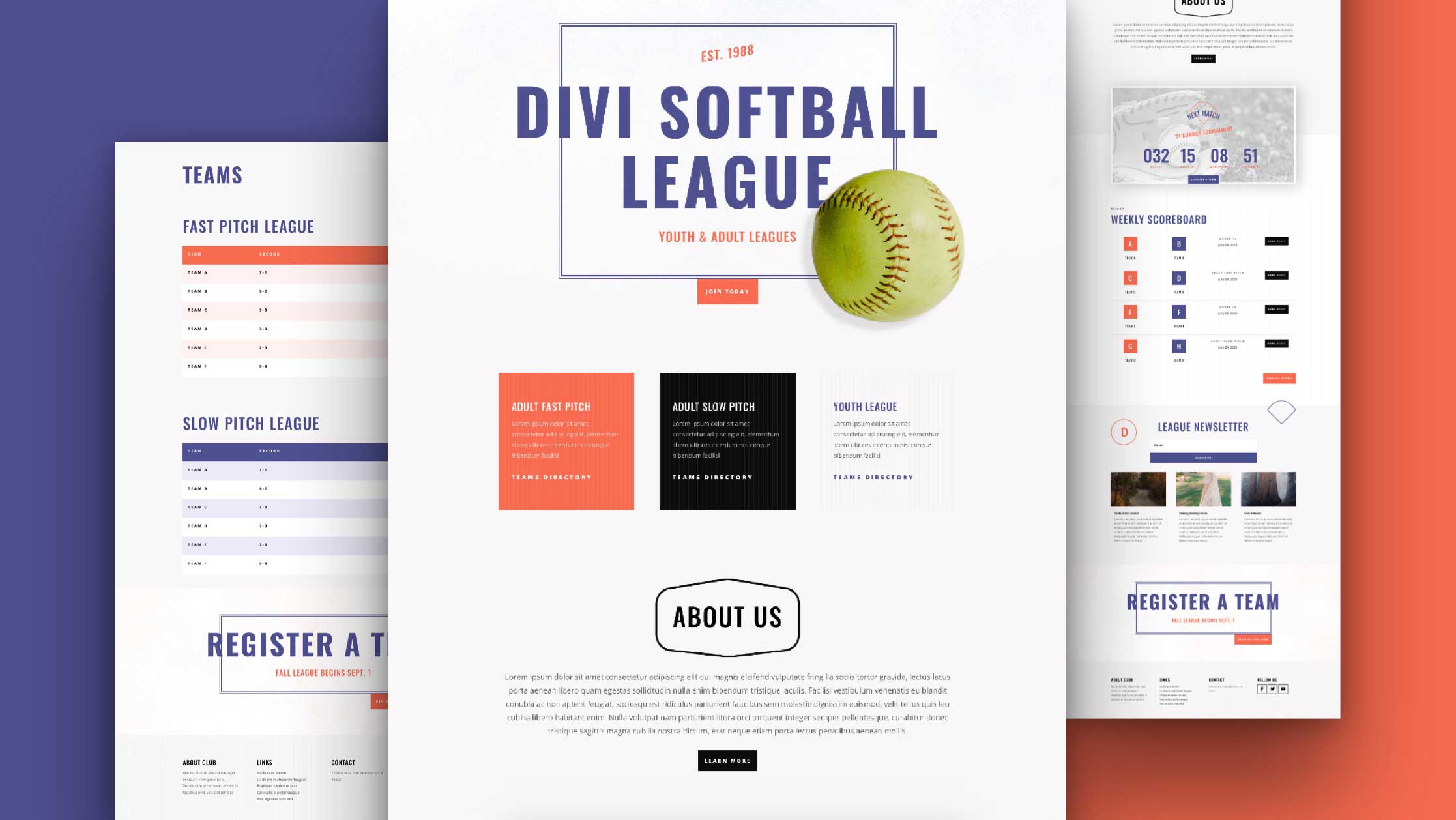 divi-softball-league-layout-pack-featured-image